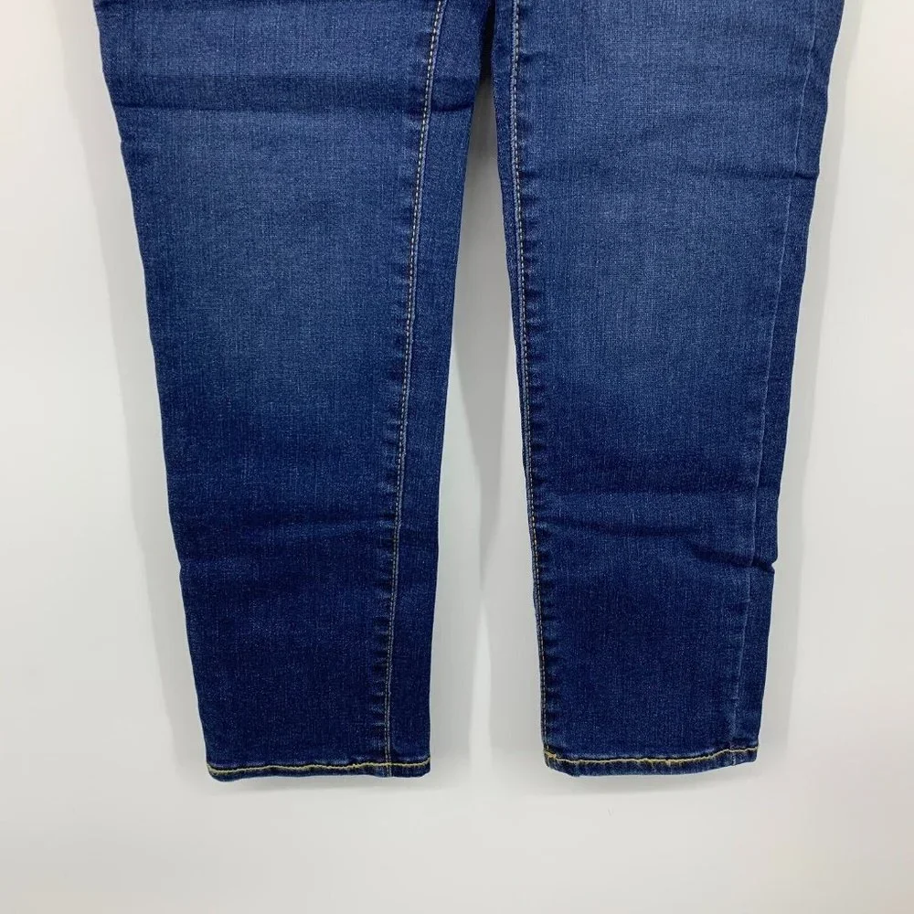 Cat & Jack Jeans Girls Size 12 Plus Jegging Blue Pull On Stretch Mid Rise NWT - Picture 4 of 8